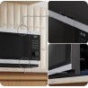 SAMSUNG Microondas 1.1 Pies Power Defrost Acero Inoxidable MS32DG4504ATAX