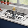 Frigidaire plantilla de gas 30pulg  empotrable 5 quemadores FTGC3050XS