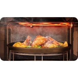 SAMSUNG Microondas Samsung 1.1 Cu.ft32L English panel, GRILL dorador MG32DG4524ATAP