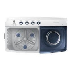 SAMSUNG Lavadora doble 18 kg carga superior blanca WT18K5200MBAP
