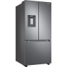 SAMSUNG Refrigerador 22 Pies 3 Door con dispensador Plateado Mate RF22A4220S9AP