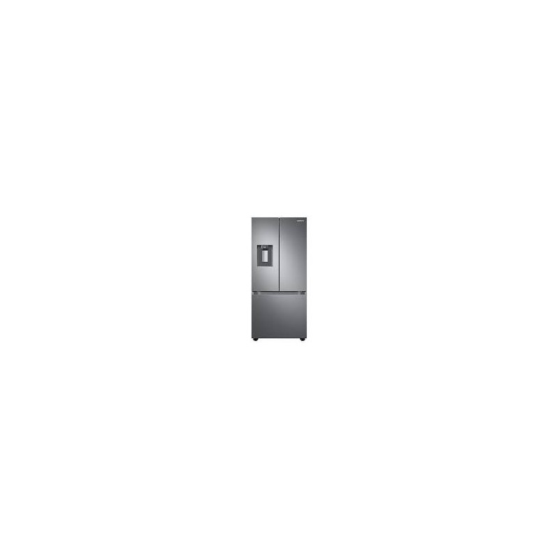SAMSUNG Refrigerador 22 Pies 3 Door con dispensador Plateado Mate RF22A4220S9AP