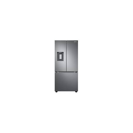 SAMSUNG Refrigerador 22 Pies 3 Door con dispensador Plateado Mate RF22A4220S9AP