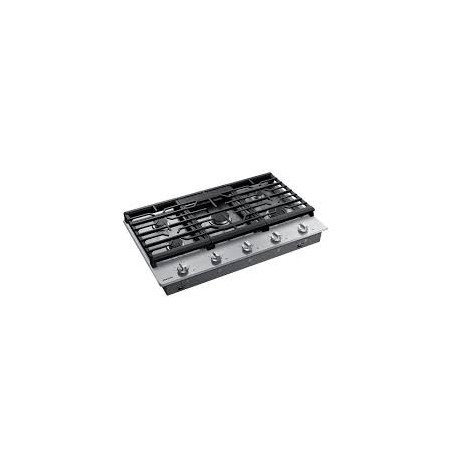 SAMSUNG Plantilla Gas 36 5 Quemadores Acero Inoxidable NA36R5310FSAA