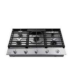 SAMSUNG Plantilla Gas 36 5 Quemadores Acero Inoxidable NA36R5310FSAA