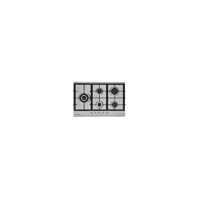 Midea estufa empotrable a gas 30pulg  color silver MTGB30TL3402GS