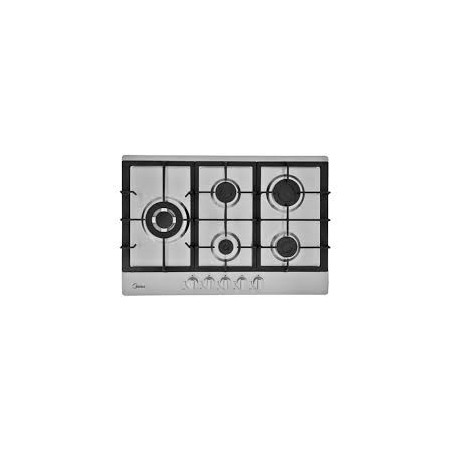 Midea estufa empotrable a gas 30pulg  color silver MTGB30TL3402GS