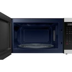 SAMSUNG Microondas 1.9 Cu.ft Ceramica english panel Gray MS19DG8500SRAA