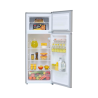 Midea refrigerador top mount 8 pc color acero inoxidable MDRT210CCNLS