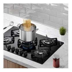 Frigidaire plantilla de gas 30pulg    vidrio templado empotrable 5 quemadores FTGC3050VB