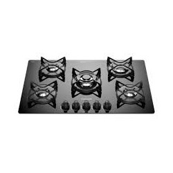 Frigidaire plantilla de gas 30pulg    vidrio templado empotrable 5 quemadores FTGC3050VB