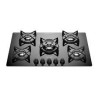 Frigidaire plantilla de gas 30pulg    vidrio templado empotrable 5 quemadores FTGC3050VB