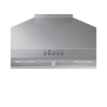 SAMSUNG Campana De Montaje En Pared De 30 En Acero Inoxidable Samsung 2 velocidades luces LED 53 dBA Silver NK30R5000WSAP