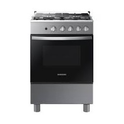 SAMSUNG Estufa Gas 4 Quemadores con termostato Plateado NX24BG45411VAP