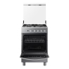 SAMSUNG Estufa Gas 4 Quemadores con termostato Plateado NX24BG45411VAP