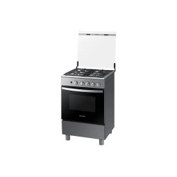 SAMSUNG Estufa Gas 4 Quemadores con termostato Plateado NX24BG45411VAP