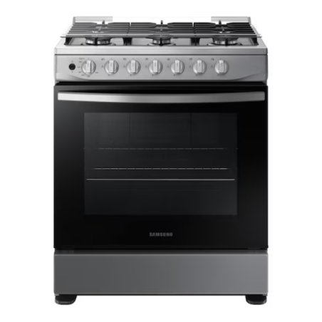 SAMSUNG Estufa Gas 30 6 Quemadores  Plateado NX52D3000MVAX