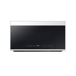 SAMSUNG Microwave OTR 2.1 Cu. Ft. Bespoke In White Glass Empotrable WIFI ME21DB670012AA