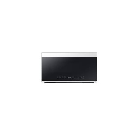 SAMSUNG Microwave OTR 2.1 Cu. Ft. Bespoke In White Glass Empotrable WIFI ME21DB670012AA