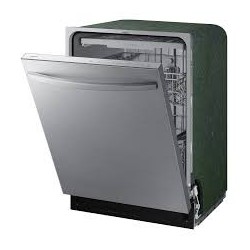 SAMSUNG Lavaplatos 53 dBA Fingerprint resistant with Adjustable Rack Acero Inoxidable DW80CG4021SRAA