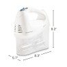Batidora HB Hand Mixer With Case 62682G