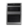 SAMSUNG Horno de pared eléctrico inteligente de 30 con microondas en acero inoxidable WIFI NQ70T5511DSAA