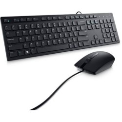 Dell KM300C - Juego de teclado y ratón - USB - QWERTY - EE. UU. - negro - con 1 Year Basic Hardware Warranty Repair