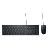 Dell KM300C - Juego de teclado y ratón - USB - QWERTY - EE. UU. - negro - con 1 Year Basic Hardware Warranty Repair