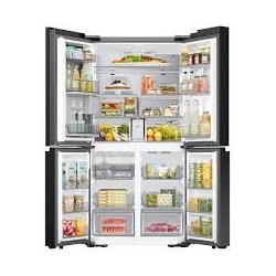 SAMSUNG Refrigerador de puerta francesa estilo T a medida con centro de bebidas 29 Blanca WIFI RF29DB965012AP