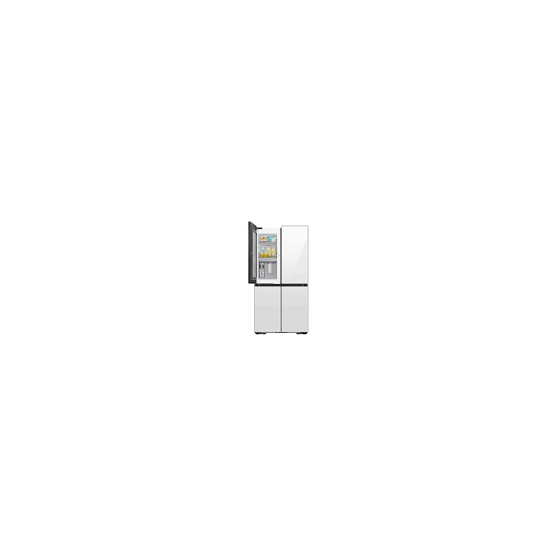 SAMSUNG Refrigerador de puerta francesa estilo T a medida con centro de bebidas 29 Blanca WIFI RF29DB965012AP