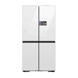 SAMSUNG Refrigerador Bespoke 23 pies 4 Door AI vision Beverage Center and Dual Ice Blanco RM90F66C1WAP