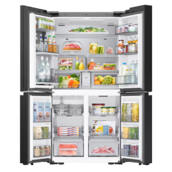 SAMSUNG Refrigerador Bespoke 23 pies 4 Door AI vision Beverage Center and Dual Ice Blanco RM90F66C1WAP