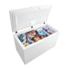 Frigidaire congelador horizontal 15 pies blanco una puerta FFCL1542AW