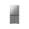 SAMSUNG Refrigerador de puerta francesa estilo T a medida con centro de bebidas 23 gris WIFI RF23DB9650QLAP