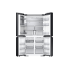 SAMSUNG Refrigerador de puerta francesa estilo T a medida con centro de bebidas 23 gris WIFI RF23DB9650QLAP