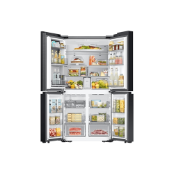 SAMSUNG Refrigerador de puerta francesa estilo T a medida con centro de bebidas 23 WIFI RF23DB965012AP