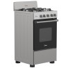 Midea cocina a gas 20 pulgadas 4 quemadores hierro fundido MGS20F0BKAGGCA