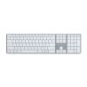 Targus teclado hyper bluetooth compatible con macOS & Windows, iPadOS & Android, ChromeOS en blanco  HS2310US