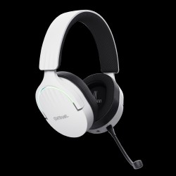 Trust audifonos inalambricos color blanco gaming  25304