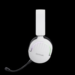 Trust audifonos inalambricos color blanco gaming  25304