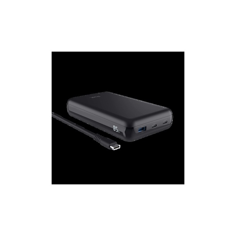 Trust bateria externa Laro de 100 W para portátiles carga rapida USBC  25240