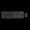 Trust combo teclado y mouse inalambrico silencioso  Ody II en ingles  25018