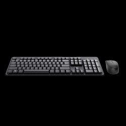 Trust combo teclado y mouse inalambrico silencioso  Ody II en ingles  25018