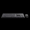 Trust combo teclado y mouse inalambrico silencioso  Ody II en ingles  25018
