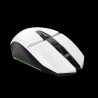 Trust  mouse gaming inalambrico GXT 110 Felox recargable con iluminación LED multicolor blanco  25069