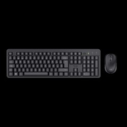 Trust combo de teclado y mouse inalámbricos y silenciosos ES ODY II  25020