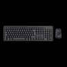 Trust combo de teclado y mouse inalámbricos y silenciosos ES ODY II  25020