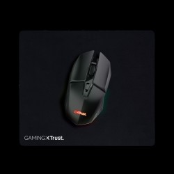 Trust mouse + mousepad  GXT112fFelox iluminado y alfombrilla de raton  25070