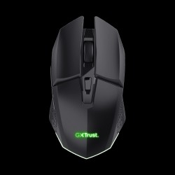 Trust mouse + mousepad  GXT112fFelox iluminado y alfombrilla de raton  25070