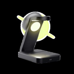Trust soporte Viro de carga magnetico inalambrico 3 en 1 para iPhone, Apple Watch y AirPods  25464
